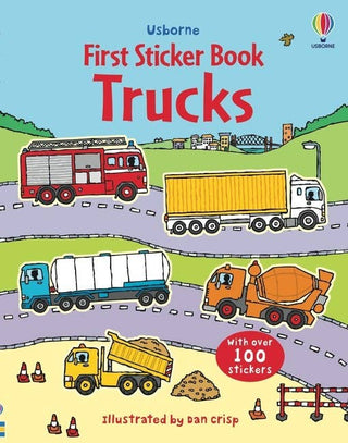 First Sticker Book Trucks Book