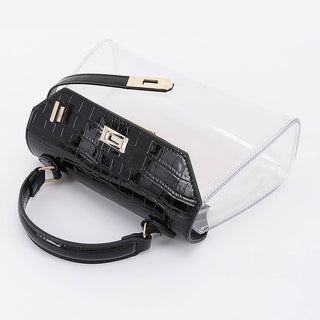 Transparent Top Handle Bag