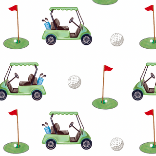 Muslin Golf A Round Quilt Baby & Kids Blanket
