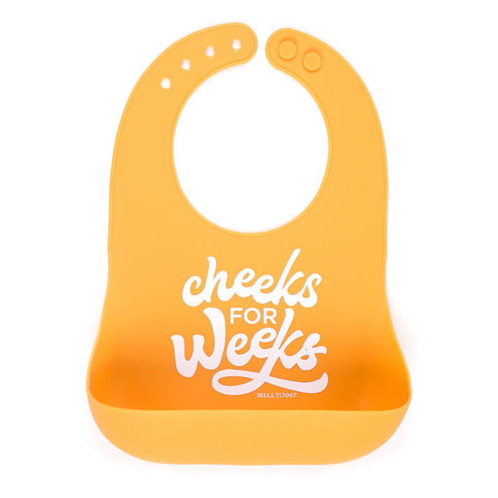 Cheeks For Weeks Bib