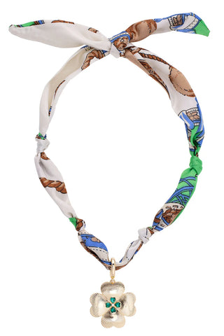 scarf necklace
