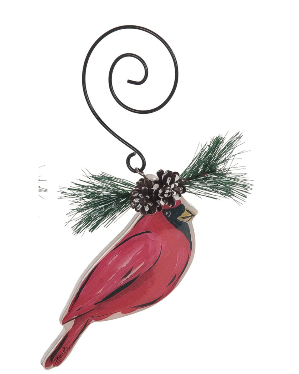 Cardinal Epoxy Ornament – Darling State of Mind
