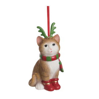 Christmas Kitty Ornaments