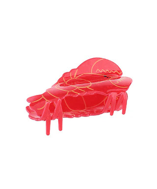 Red Crawfish Hair Claw Clip