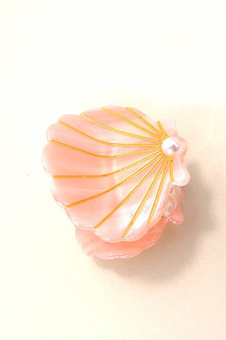 Beach Ocean Seashell Hair Claw Clips