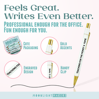 Adulting In Progress Pen Set