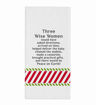 Three Wise Women Holiday Tea Towel