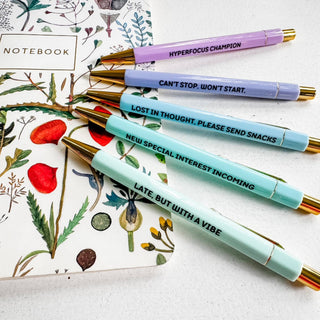 ADHD Girlie Pen Set