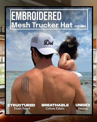 Embroidery Dad Trucker Hat