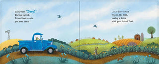 Little Blue Truck Makes a Friend Book