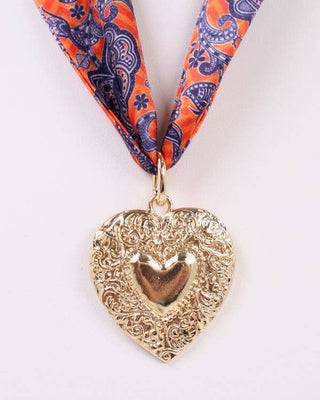 Heidi Heart Charm Gold