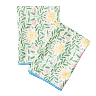 Yellow All a Buzz Double Duty Reversible Towel