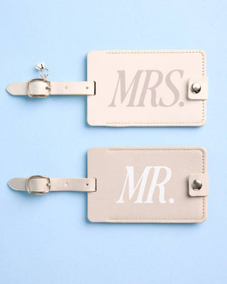 Mr And Mrs Luggage Tags