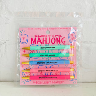 I'd Rather Be Playing Mahjong Pen Set