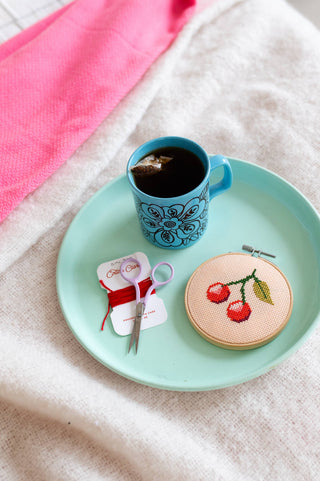 Cherry Cross Stitch Kit
