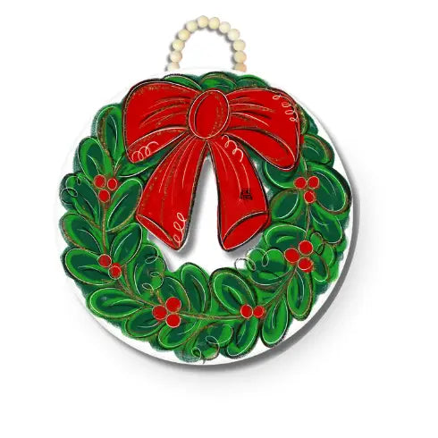 Christmas Wreath Doorhanger