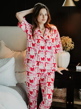 Coquette Bows Pajama Pants