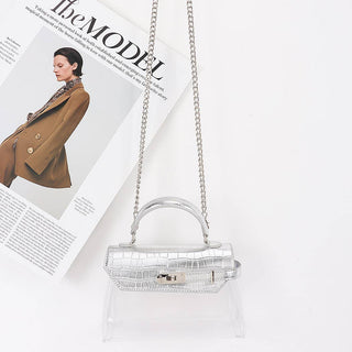 Transparent Top Handle Bag