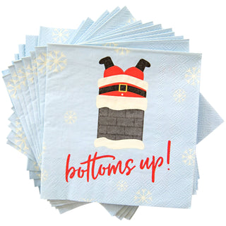 Bottoms Up Beverage Napkin