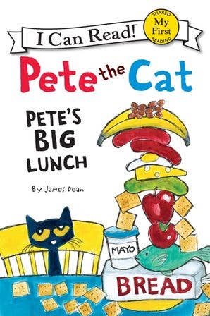 Pete the Cat: Pete's Big Lunch Book