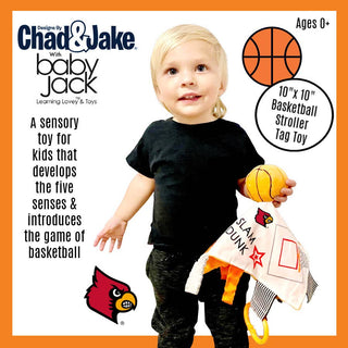 Louisville Cardinals Stroller Tag Toy