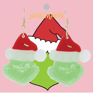 Grinch Acrylic Earring
