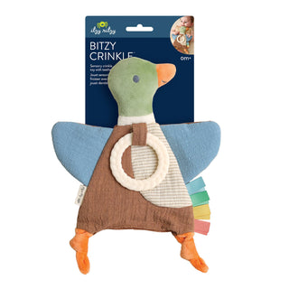 Mallard Duck Bitzy Crinkle™ Toy