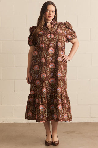 Rich Romance Midi Dress- Curvy