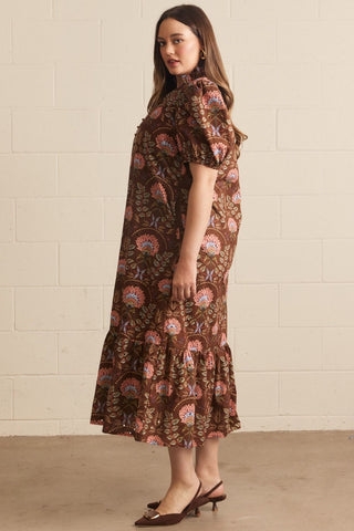 Rich Romance Midi Dress- Curvy