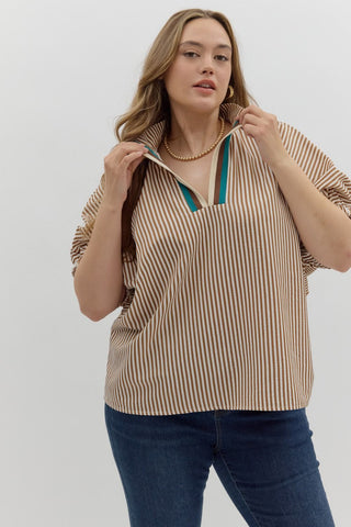 Easy Does it Top- Curvy