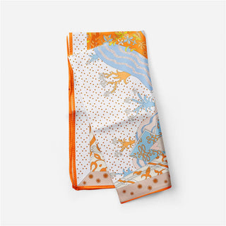 Silk Feel Square Scarf