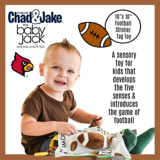 Louisville Cardinals Stroller Tag Toy
