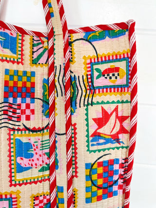 Summer Quilted Tote