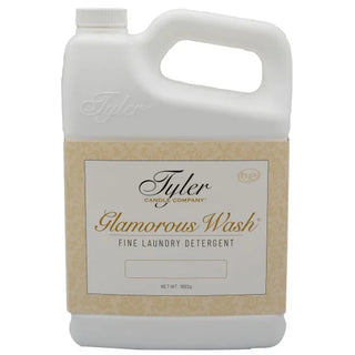 Tyler Glamorous Wash laundry detergent container on a white background