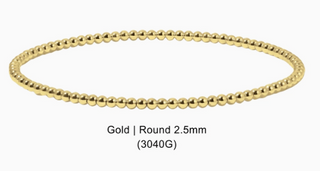 Gold beaded bracelet 
