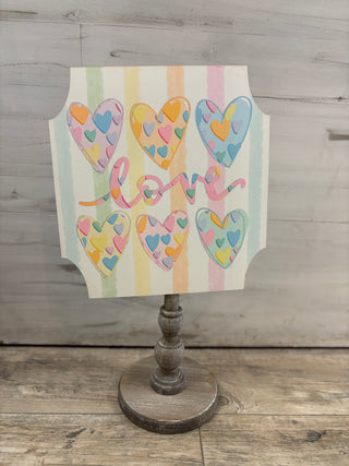 Love Hearts Topper