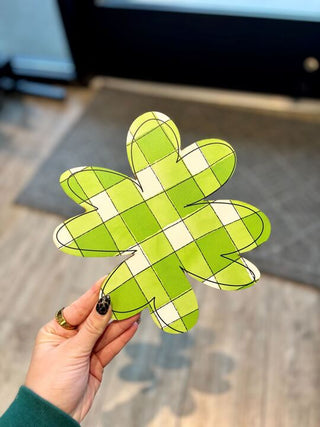 Lime Green Clover Attachment 8"
