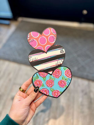 Heart Stack Mini Door Hanger Attachment