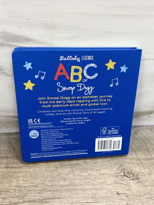 ABC Of Snoop Dogg Book – Darling State of Mind