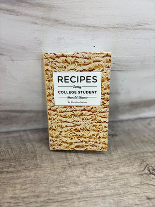 Recipes Every College Student Book