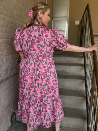 Vivid Bloom Dress Curvy