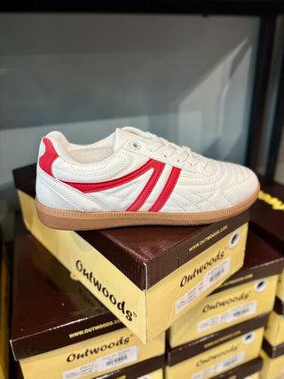 White Gameday Sneakers