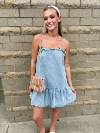 Denim Mini Dress
