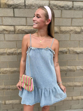Denim Mini Dress