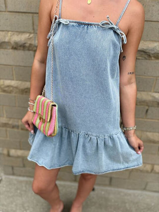 Denim Mini Dress