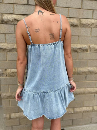 Denim Mini Dress
