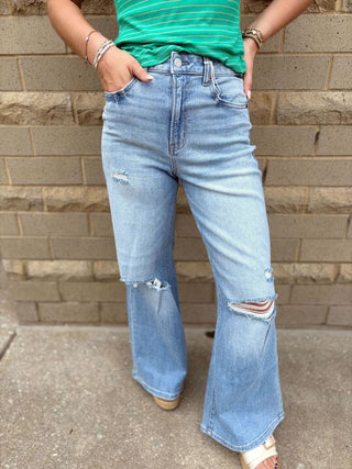 Wide Leg Cello Jeans