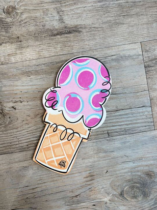 Ice Cream Door Hanger Attachment