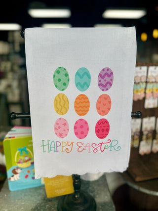 Nine Eggs Scallop Towel
