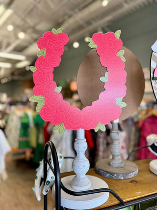 Rose Horseshoe Topper